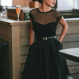 Modcloth The Answer is Sheer Top